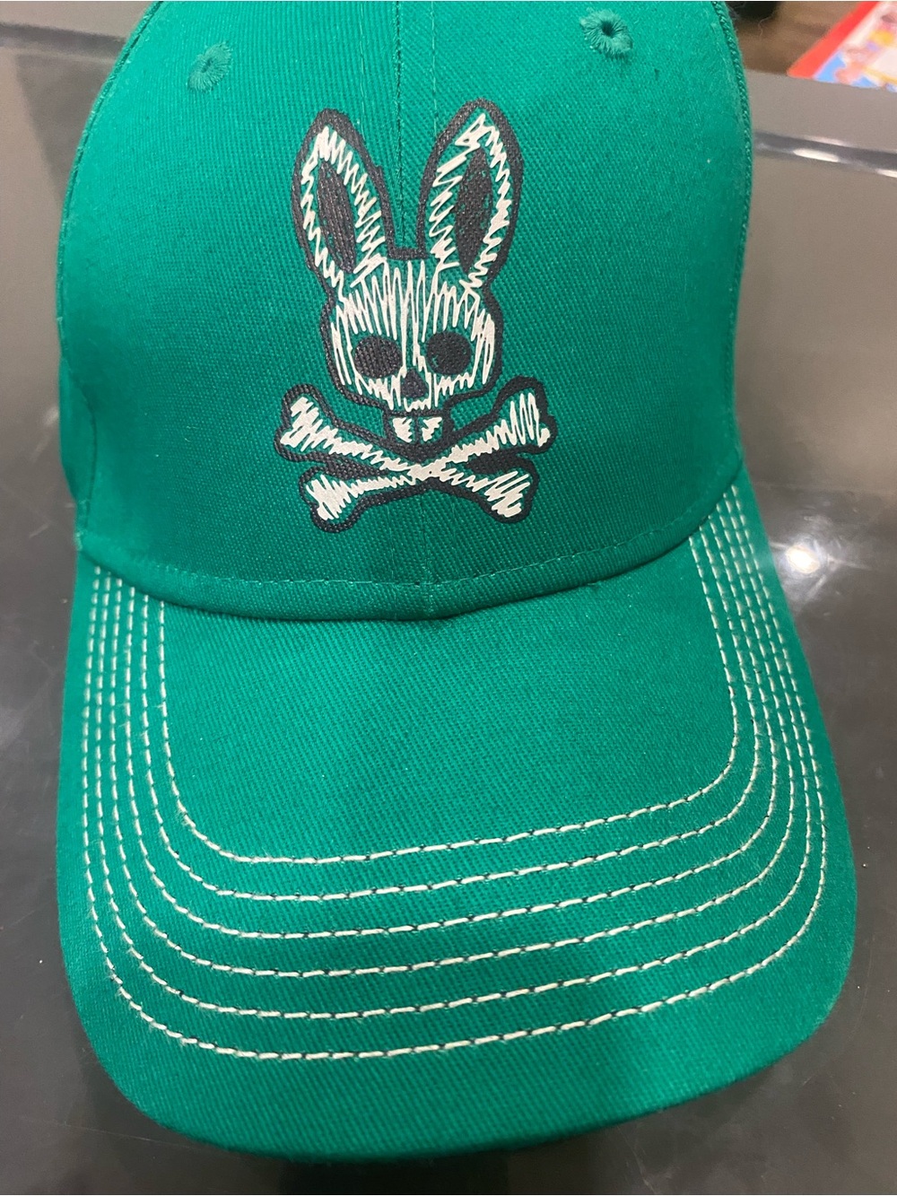 Green Physco Bunny Hat